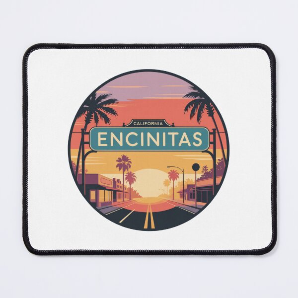 Item preview, Encinitas California: Sunset Sign designed and sold by CircinusStore.