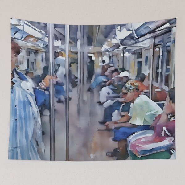 Item preview, Rushing Home designed and sold by RCWatercolours.