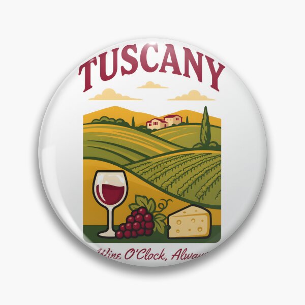 Item preview, Tuscany :wine o'clock always,italian summer vibe  designed and sold by BARKAcreations.