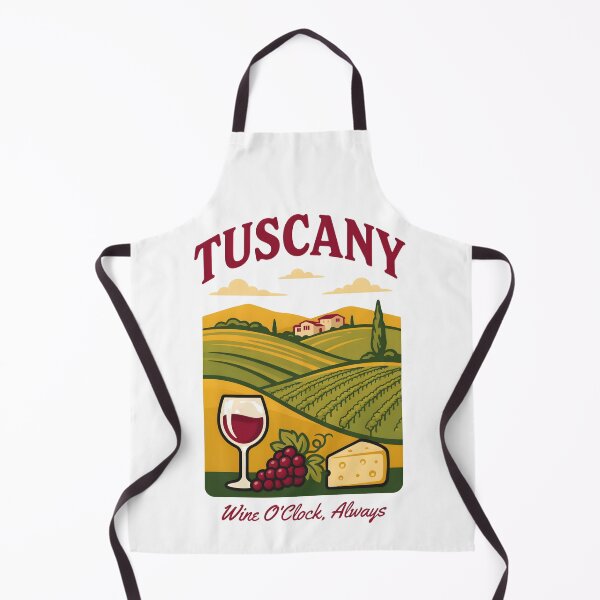 Item preview, Tuscany :wine o'clock always,italian summer vibe  designed and sold by BARKAcreations.