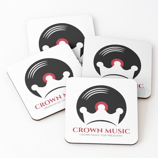Item preview, Crown Music Logo | Royal DJ & Music Brand Design designed and sold by LeoArt007.