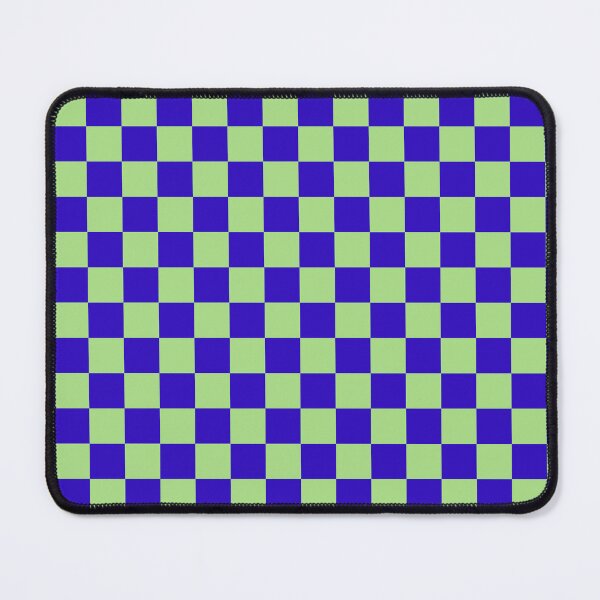 Item preview, Blue and Green Chequered Pattern designed and sold by Jeallan Designs.