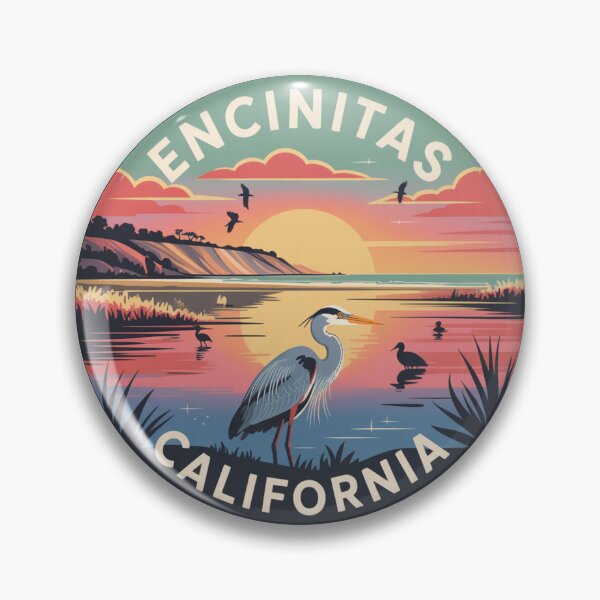 Item preview, Encinitas California: Heron Sunset designed and sold by CircinusStore.