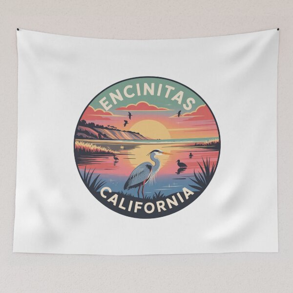 Item preview, Encinitas California: Heron Sunset designed and sold by CircinusStore.