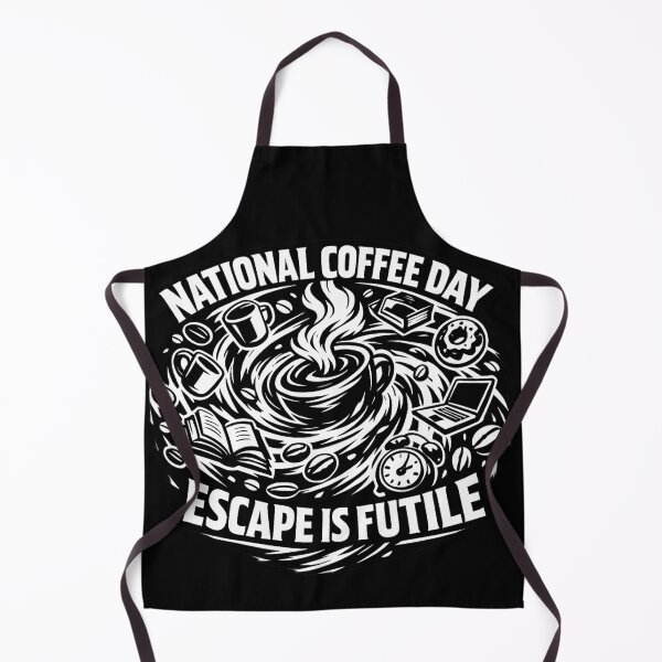 Item preview, Escape is Futile National Coffee Day Office Trap designed and sold by irfanshikh.