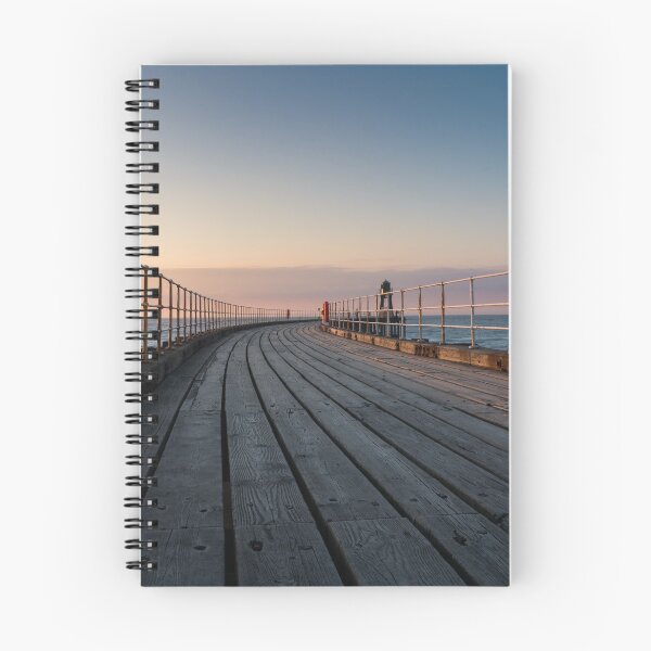 Item preview, Sunset on Whitby Pier  designed and sold by Xshooter.