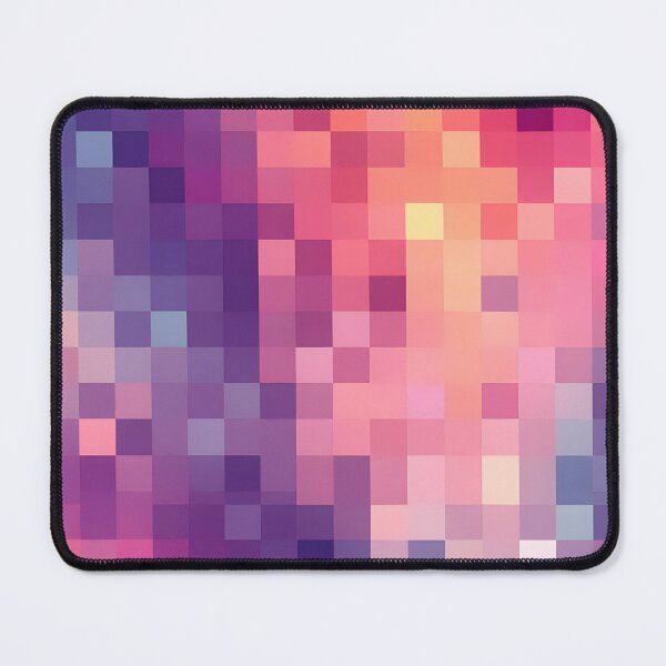 Item preview, Purple Pink Blue Pixel Mosaic designed and sold by shelteredinside.