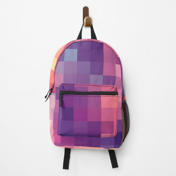 Item preview, Purple Pink Blue Pixel Mosaic designed and sold by shelteredinside.