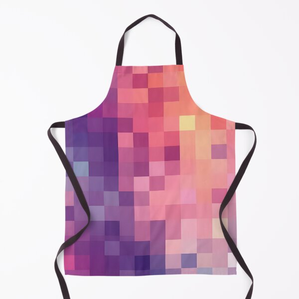 Item preview, Purple Pink Blue Pixel Mosaic designed and sold by shelteredinside.