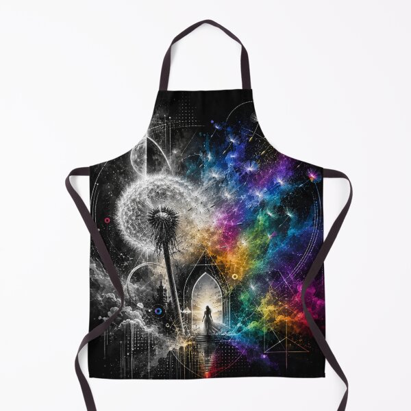 Item preview, Portal of Freedom - Geometric Dandelion Vision designed and sold by Personiq Kaleido.