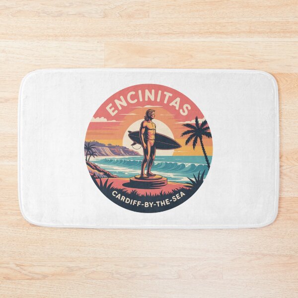 Item preview, Encinitas California: Cardiff-by-the-Sea Surfer Statue designed and sold by CircinusStore.