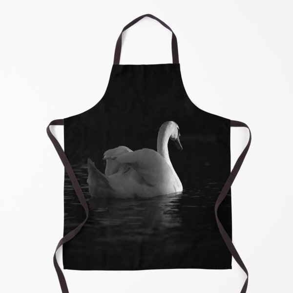 Item preview, Mute Swan Fine Art Photography Elegant Water Bird Black And White Nature Print Minimalist Wildlife Decor Bird Lover Gift designed and sold by Kzara Visual.