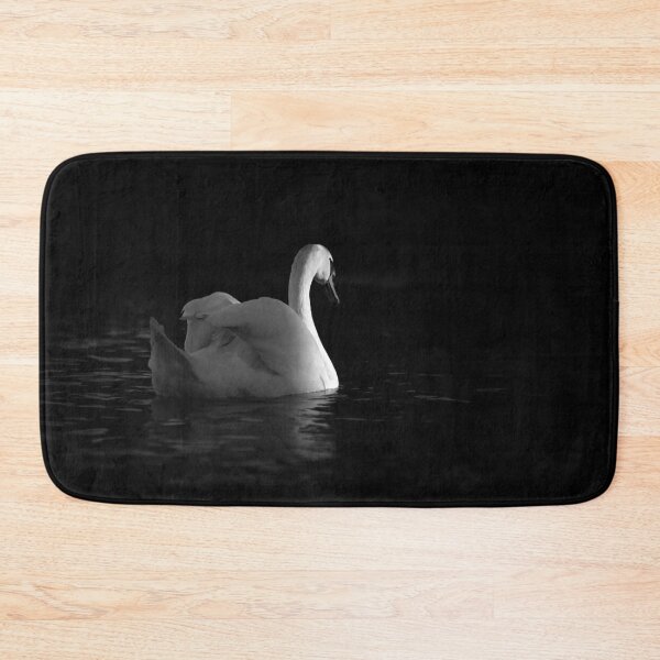 Item preview, Mute Swan Fine Art Photography Elegant Water Bird Black And White Nature Print Minimalist Wildlife Decor Bird Lover Gift designed and sold by Kzara Visual.