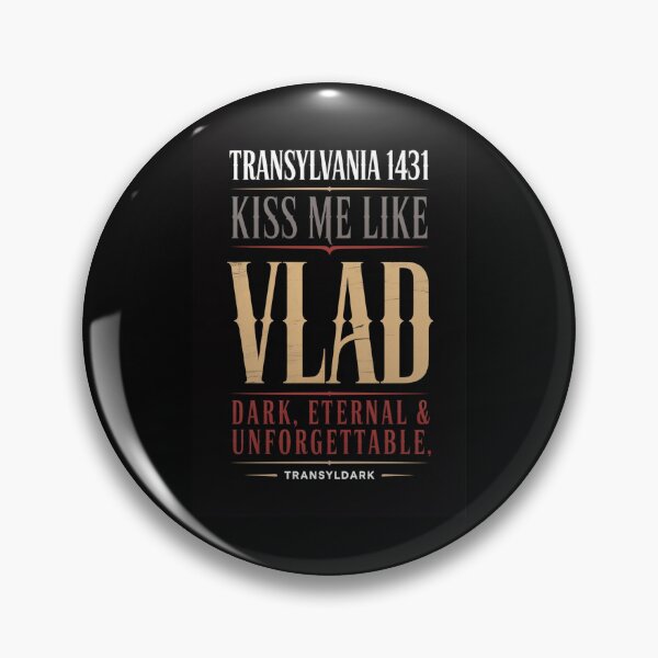Item preview, Kiss Me Like Vlad Dark Romance Gothic Transylvania T-Shirt designed and sold by TransylDark.