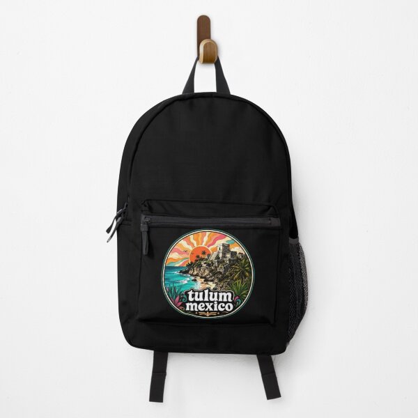 Item preview, Tulum Mayan Ruins Mexico Trippy Art designed and sold by TomFrontierArt.