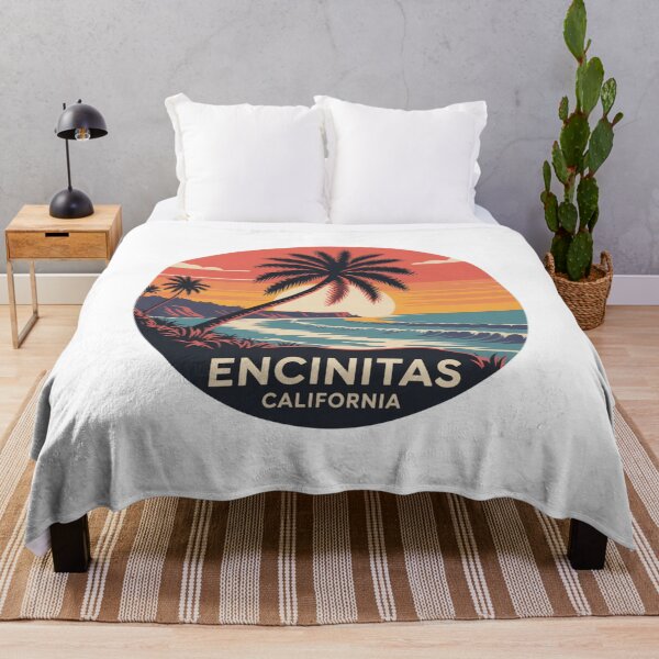 Item preview, Encinitas California: Palm Sunset designed and sold by CircinusStore.