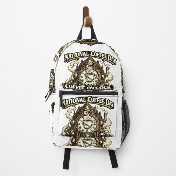 Item preview, It's Always Coffee O'Clock National Coffee Day Steampunk designed and sold by irfanshikh.