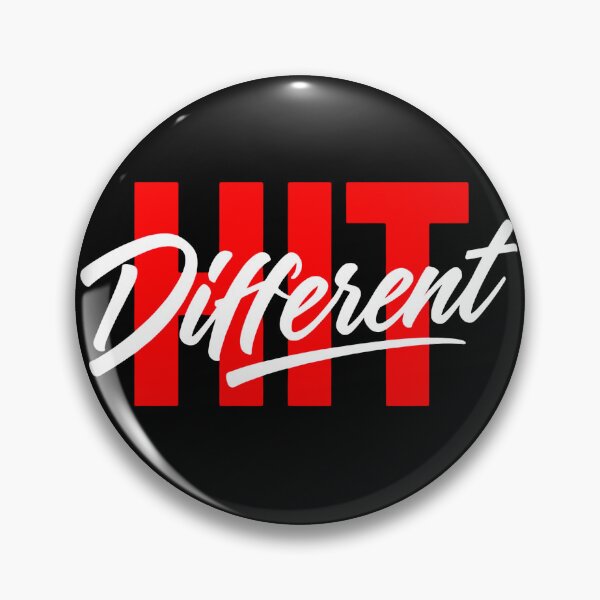 Item preview, Hit Different Bold Typography Streetwear Graphic designed and sold by Moanx Store.