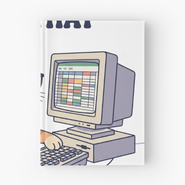 Item preview, I Have A Spreadsheet For That - Funny Cat Data Analyst designed and sold by punnarutn.
