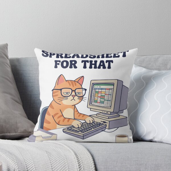 Item preview, I Have A Spreadsheet For That - Funny Cat Data Analyst designed and sold by punnarutn.