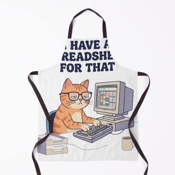 Item preview, I Have A Spreadsheet For That - Funny Cat Data Analyst designed and sold by punnarutn.