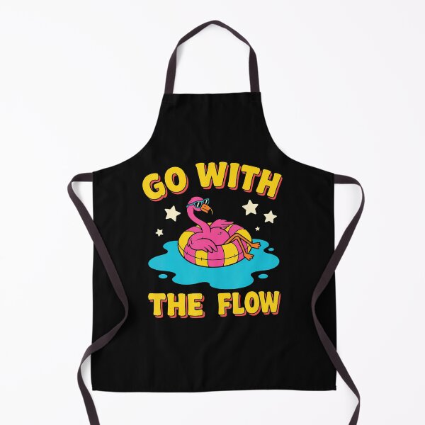 Item preview, Go With The Flow Pink Flamingo Beach Design designed and sold by Mdcazeem.