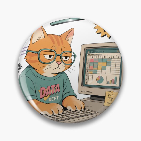 Item preview, I Have A Spreadsheet For That - Funny Cat Data Analyst designed and sold by punnarutn.