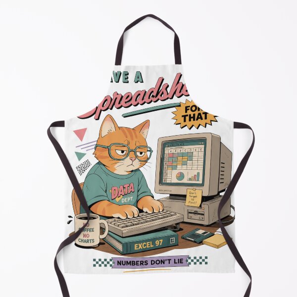 Item preview, I Have A Spreadsheet For That - Funny Cat Data Analyst designed and sold by punnarutn.
