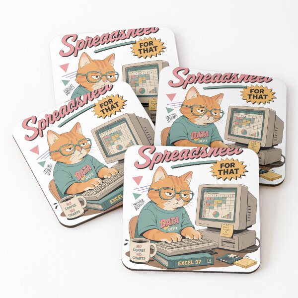 Item preview, I Have A Spreadsheet For That - Funny Cat Data Analyst designed and sold by punnarutn.