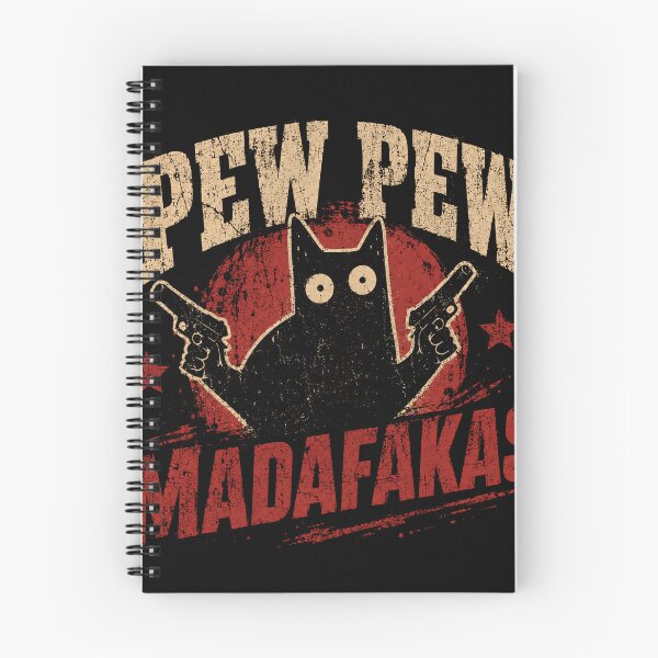 Item preview, Pew Pew Madafukas Cat Guns Meme Feline Humor designed and sold by RetroMini2026.