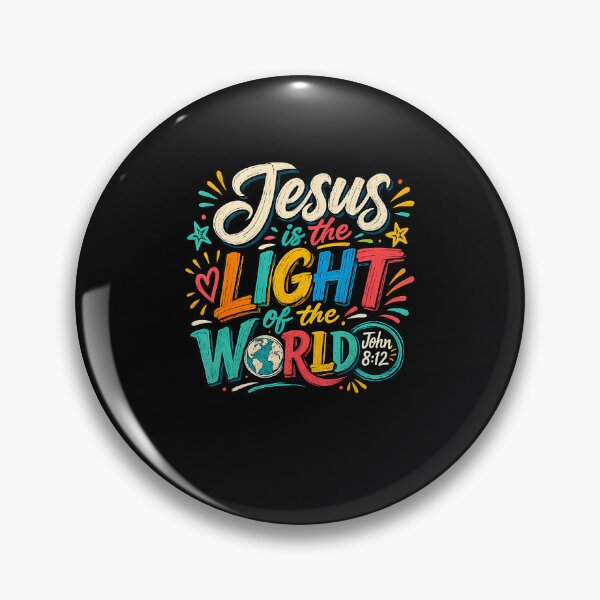 Artikelvorschau, Jesus ist das Licht der Welt (Johannes 8,12) entworfen und verkauft von Mdcazeem.