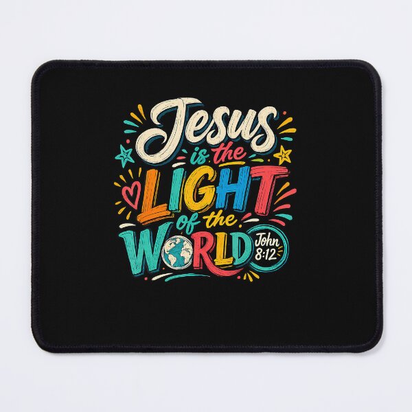 Item preview, Jesus Is The Light Of The World John 812 designed and sold by Mdcazeem.