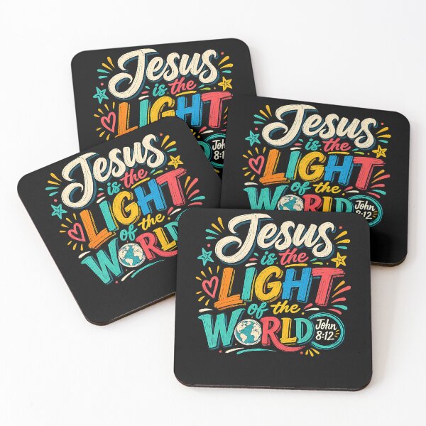 Item preview, Jesus Is The Light Of The World John 812 designed and sold by Mdcazeem.