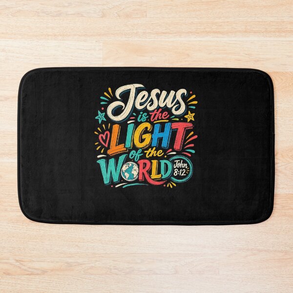 Item preview, Jesus Is The Light Of The World John 812 designed and sold by Mdcazeem.