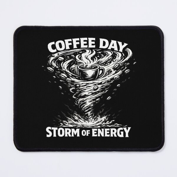 Item preview, Storm of Energy National Coffee Day Coffee Tornado designed and sold by irfanshikh.