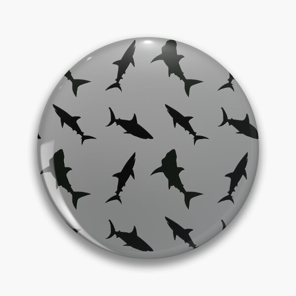 Item preview, Shark Silhouette Sticker Pack | Ocean Predators Marine Biology & Sea Life Pattern  designed and sold by Art IN Pack.