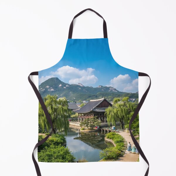 Item preview, Gyeongbokgung Palace in Summer - Lush Greenery and Royal Heritage in Seoul designed and sold by SOOstudio73.