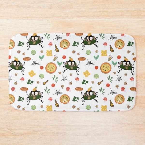 Item preview, Halloween Spider Chef Cooking Pizza Pattern designed and sold by FaliushART.