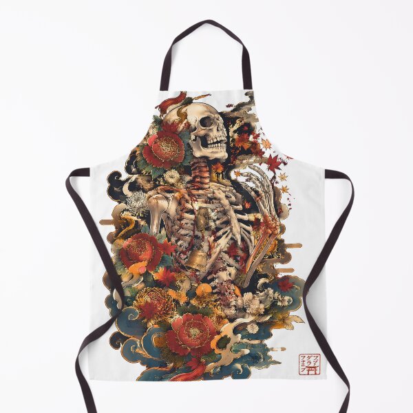 Item preview, Gashadokuro Skeleton Yokai – Giant Japanese Skull Spirit Dark Art designed and sold by kaxymax.