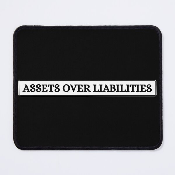Item preview, Assets Over Liabilities Accountant Investor Motivational designed and sold by Dondonmart.