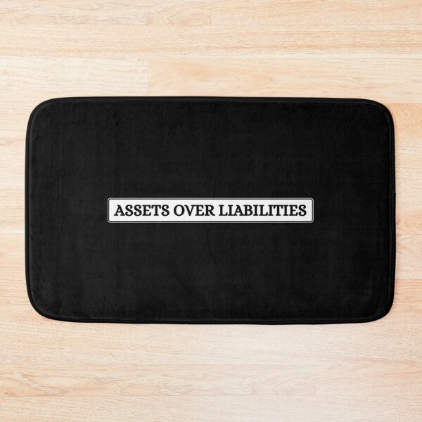 Item preview, Assets Over Liabilities Accountant Investor Motivational designed and sold by Dondonmart.