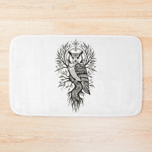 Item preview, Mystic Owl of the Ancient Forest designed and sold by ArtCraftLab.