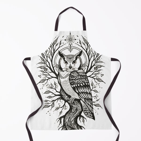 Item preview, Mystic Owl of the Ancient Forest designed and sold by ArtCraftLab.
