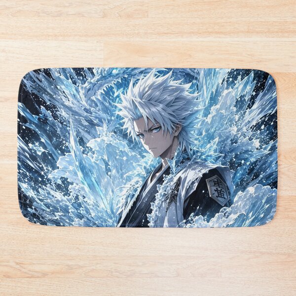 Item preview, Toshiro | Ice Dragon Guardian | Frost Blade Warrior | Frozen Fantasy Anime Inspired Art designed and sold by Dyan4.