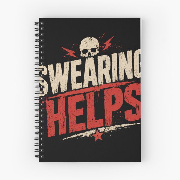 Item preview, Swearing Helps Adult Humor Profanity Expressive designed and sold by RetroMini2026.