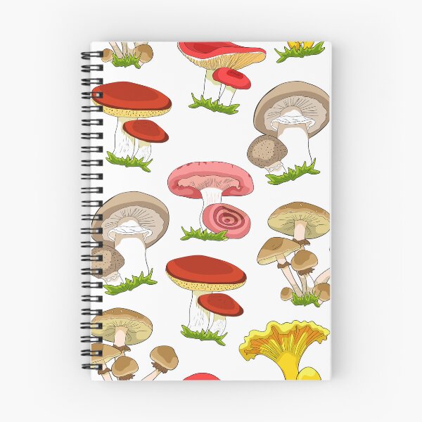 Item preview, Wild Mushrooms Collection Chanterelle and Champignon designed and sold by OrPolly.