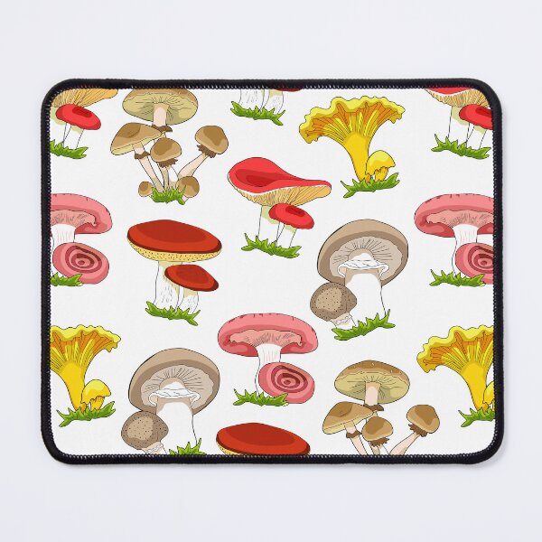 Item preview, Wild Mushrooms Collection Chanterelle and Champignon designed and sold by OrPolly.