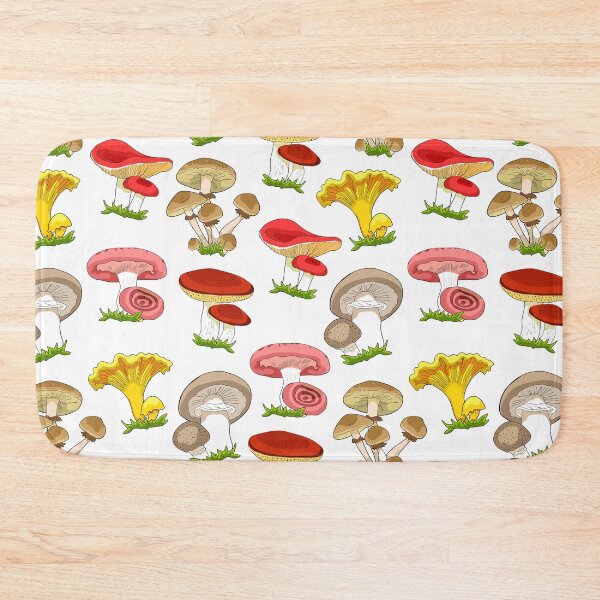 Item preview, Wild Mushrooms Collection Chanterelle and Champignon designed and sold by OrPolly.