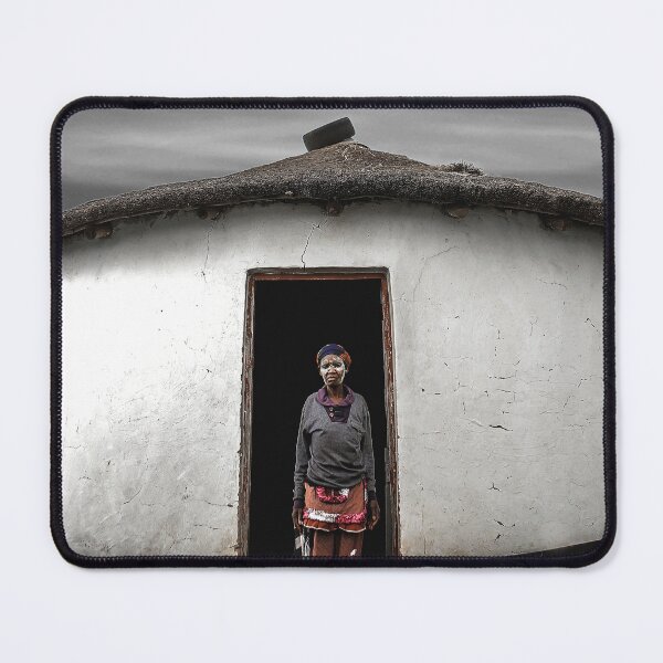 Item preview, Xhosa Village Portrait Print South African Documentary Photography Traditional African Home Cultural Fine Art Wall Decor designed and sold by Kzara Visual.