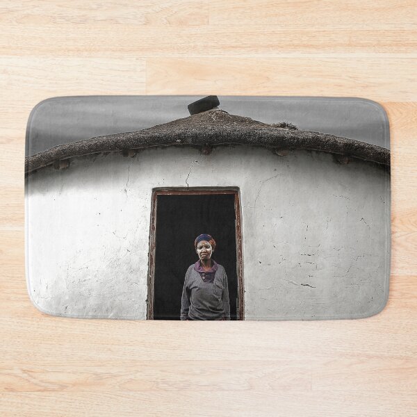 Item preview, Xhosa Village Portrait Print South African Documentary Photography Traditional African Home Cultural Fine Art Wall Decor designed and sold by Kzara Visual.